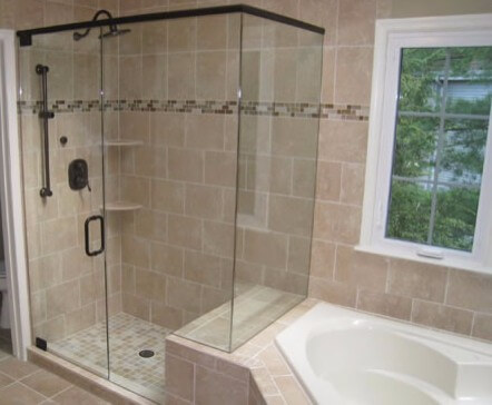 Small Shower - Quality California Frameless Shower Doors